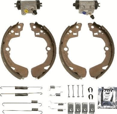 TRW BK1977 - Bremžu loku komplekts autodraugiem.lv
