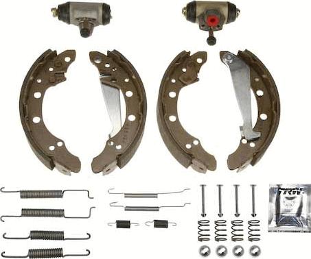 TRW BK1463 - Bremžu loku komplekts autodraugiem.lv