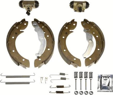 TRW BK1553 - Bremžu loku komplekts autodraugiem.lv