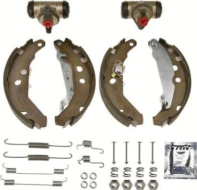 TRW BK1649 - Bremžu loku komplekts autodraugiem.lv