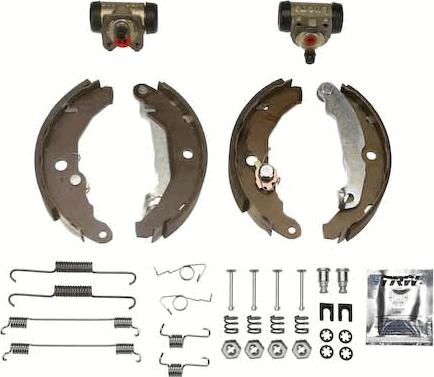 TRW BK1642 - Bremžu loku komplekts autodraugiem.lv