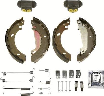 TRW BK1650 - Bremžu loku komplekts autodraugiem.lv