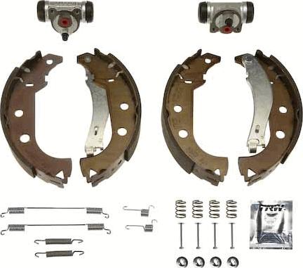 TRW BK1763 - Bremžu loku komplekts autodraugiem.lv