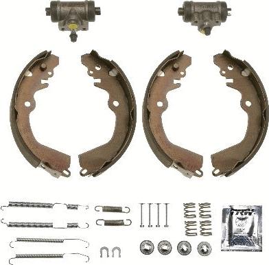 TRW BK2934 - Bremžu loku komplekts autodraugiem.lv