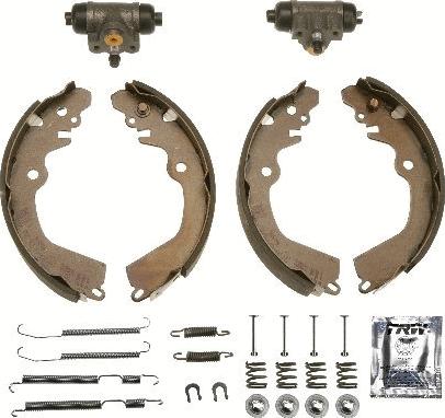 TRW BK2931 - Bremžu loku komplekts autodraugiem.lv