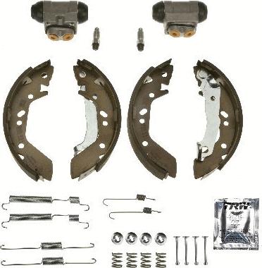 TRW BK2609 - Bremžu loku komplekts autodraugiem.lv
