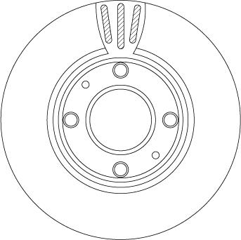 TRW DF4496 - Bremžu diski autodraugiem.lv