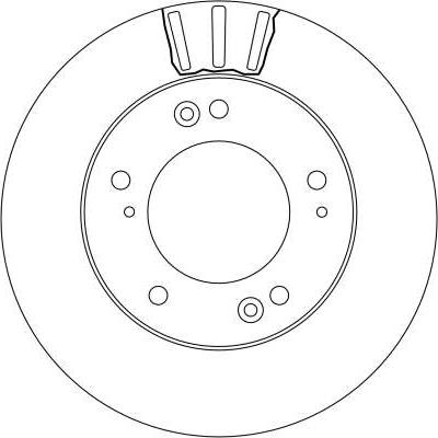 TRW DF4172 - Bremžu diski autodraugiem.lv