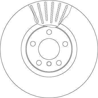 TRW DF4853S - Bremžu diski autodraugiem.lv