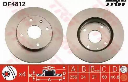 Parts-Mall PRC-008 - Bremžu diski autodraugiem.lv