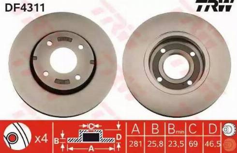 Alpha Brakes HTP-MS-062 - Bremžu diski autodraugiem.lv