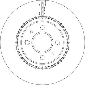 TRW DF6904 - Bremžu diski autodraugiem.lv