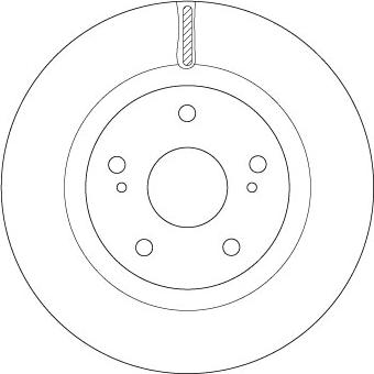 TRW DF6576 - Bremžu diski autodraugiem.lv