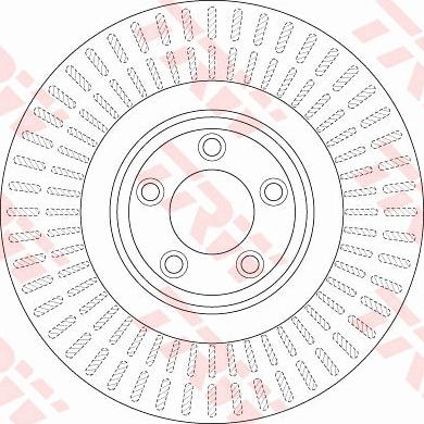 TRW DF6146S - Bremžu diski autodraugiem.lv