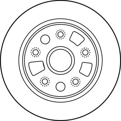 TRW DF3117 - Bremžu diski autodraugiem.lv