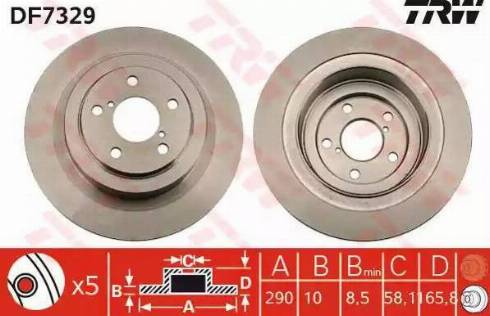 Alpha Brakes HTT-SB-008 - Bremžu diski autodraugiem.lv