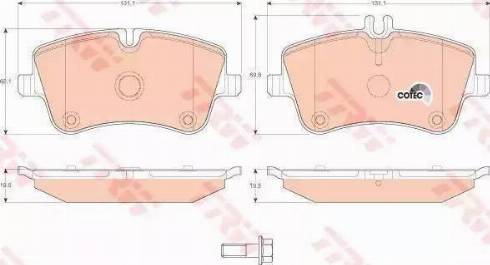 Alpha Brakes HKP-ME-025 - Bremžu uzliku kompl., Disku bremzes autodraugiem.lv