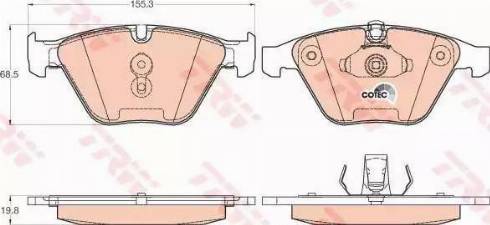 Alpha Brakes HKP-BM-014 - Bremžu uzliku kompl., Disku bremzes autodraugiem.lv