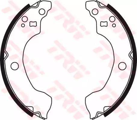 Alpha Brakes HST-NS-051 - Bremžu loku komplekts autodraugiem.lv