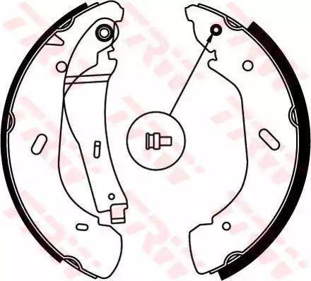 Alpha Brakes HST-FR-043 - Bremžu loku komplekts autodraugiem.lv