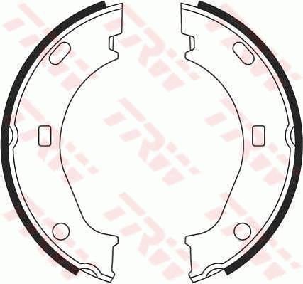 TRW GS8242 - Bremžu loku kompl., Stāvbremze autodraugiem.lv