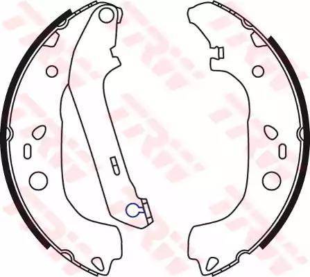 Alpha Brakes HST-FR-054 - Bremžu loku komplekts autodraugiem.lv