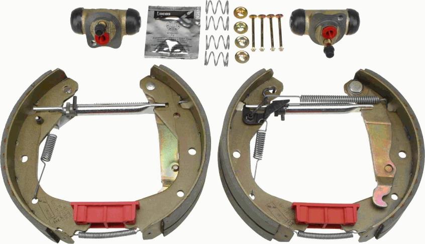 TRW GSK1608 - Bremžu loku komplekts autodraugiem.lv