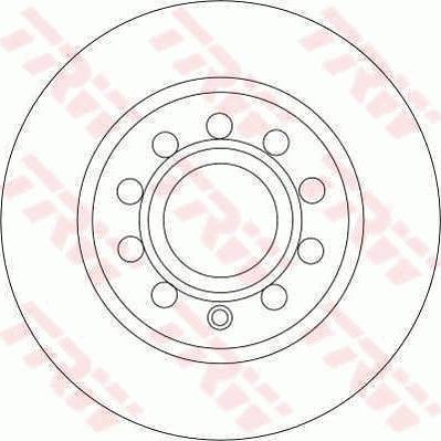 TRW GTD1136 - Bremžu komplekts, Disku bremzes autodraugiem.lv
