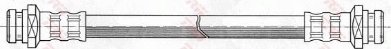 TRW PHA438 - Bremžu šļūtene autodraugiem.lv
