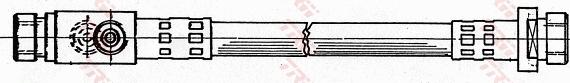 TRW PHA161 - Bremžu šļūtene autodraugiem.lv