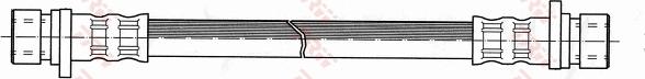 TRW PHA380 - Bremžu šļūtene autodraugiem.lv
