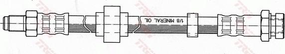 TRW PHB451 - Bremžu šļūtene autodraugiem.lv