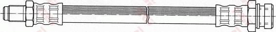 TRW PHB453 - Bremžu šļūtene autodraugiem.lv