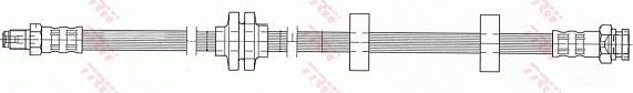 TRW PHB409 - Bremžu šļūtene autodraugiem.lv