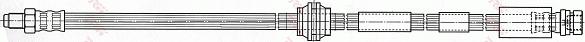 TRW PHB434 - Bremžu šļūtene autodraugiem.lv