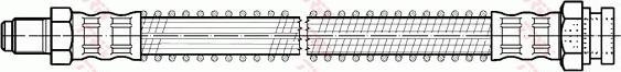 TRW PHB534 - Bremžu šļūtene autodraugiem.lv