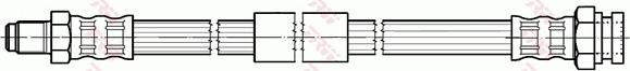 TRW PHB575 - Bremžu šļūtene autodraugiem.lv