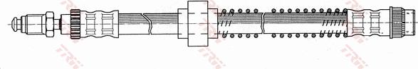 TRW PHB186 - Bremžu šļūtene autodraugiem.lv