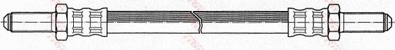TRW PHC150 - Bremžu šļūtene autodraugiem.lv