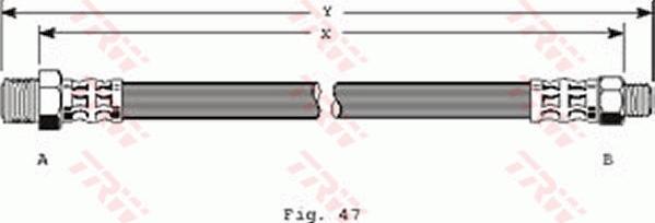 TRW PHC173 - Bremžu šļūtene autodraugiem.lv