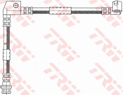 TRW PHD971 - Bremžu šļūtene autodraugiem.lv