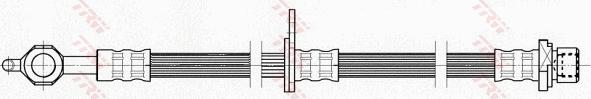 TRW PHD461 - Bremžu šļūtene autodraugiem.lv