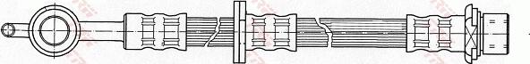 TRW PHD502 - Bremžu šļūtene autodraugiem.lv