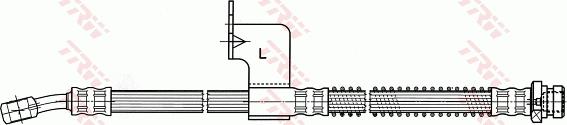 TRW PHD619 - Bremžu šļūtene autodraugiem.lv