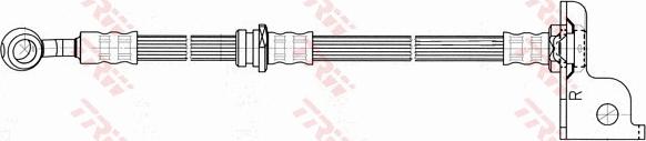 TRW PHD615 - Bremžu šļūtene autodraugiem.lv