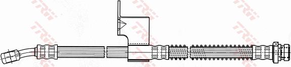 TRW PHD621 - Bremžu šļūtene autodraugiem.lv