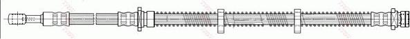 TRW PHD345 - Bremžu šļūtene autodraugiem.lv