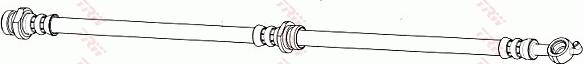 TRW PHD347 - Bremžu šļūtene autodraugiem.lv