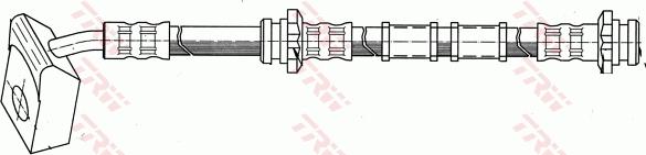 TRW PHD386 - Bremžu šļūtene autodraugiem.lv