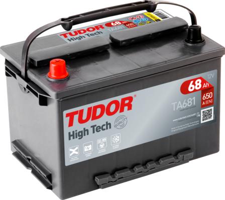 Tudor TA681 - Startera akumulatoru baterija autodraugiem.lv
